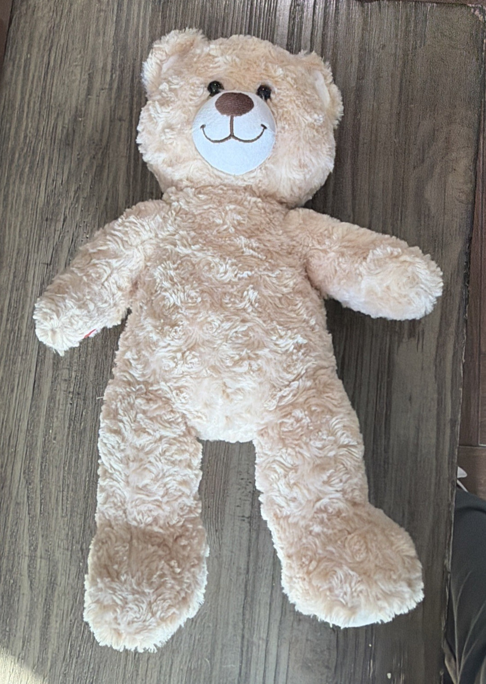 Build A Bear Plush Stuffed Teddy Bear BAB Tan Light Brown White Boy Girl